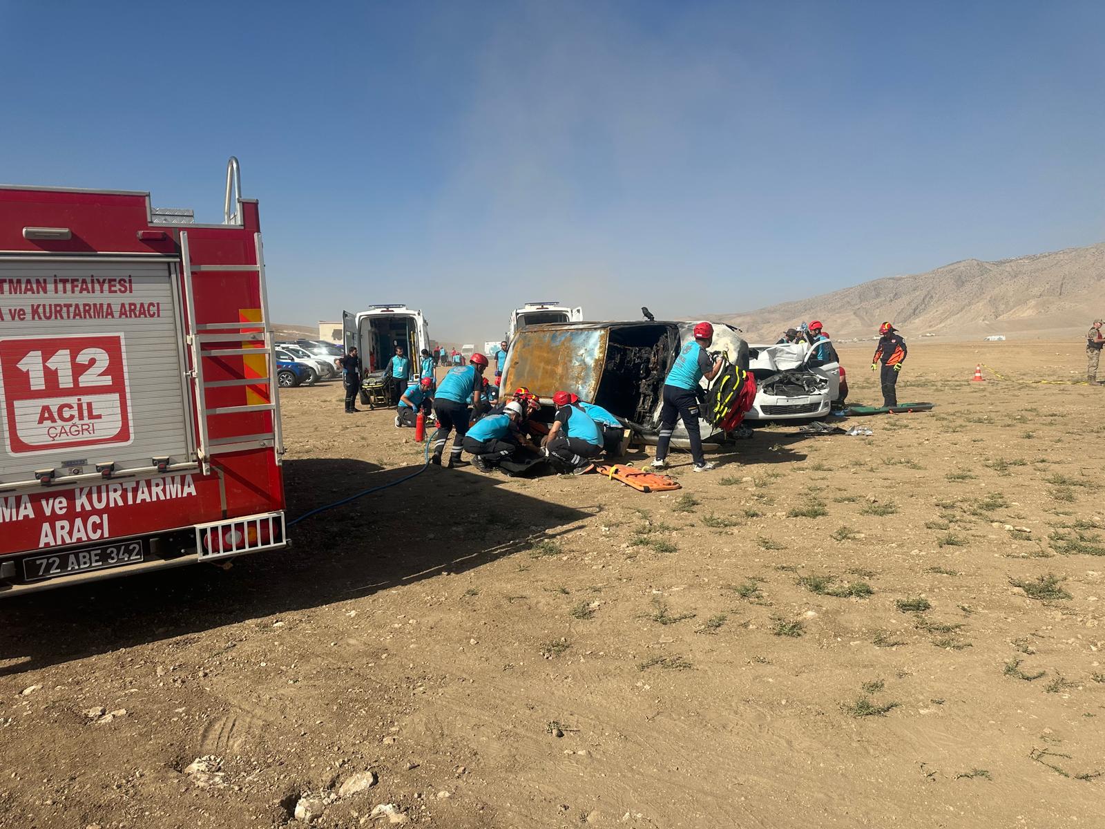 Batman İtfaiyesi 1 Yılda 6 Bin 594 Olaya müdahale etti