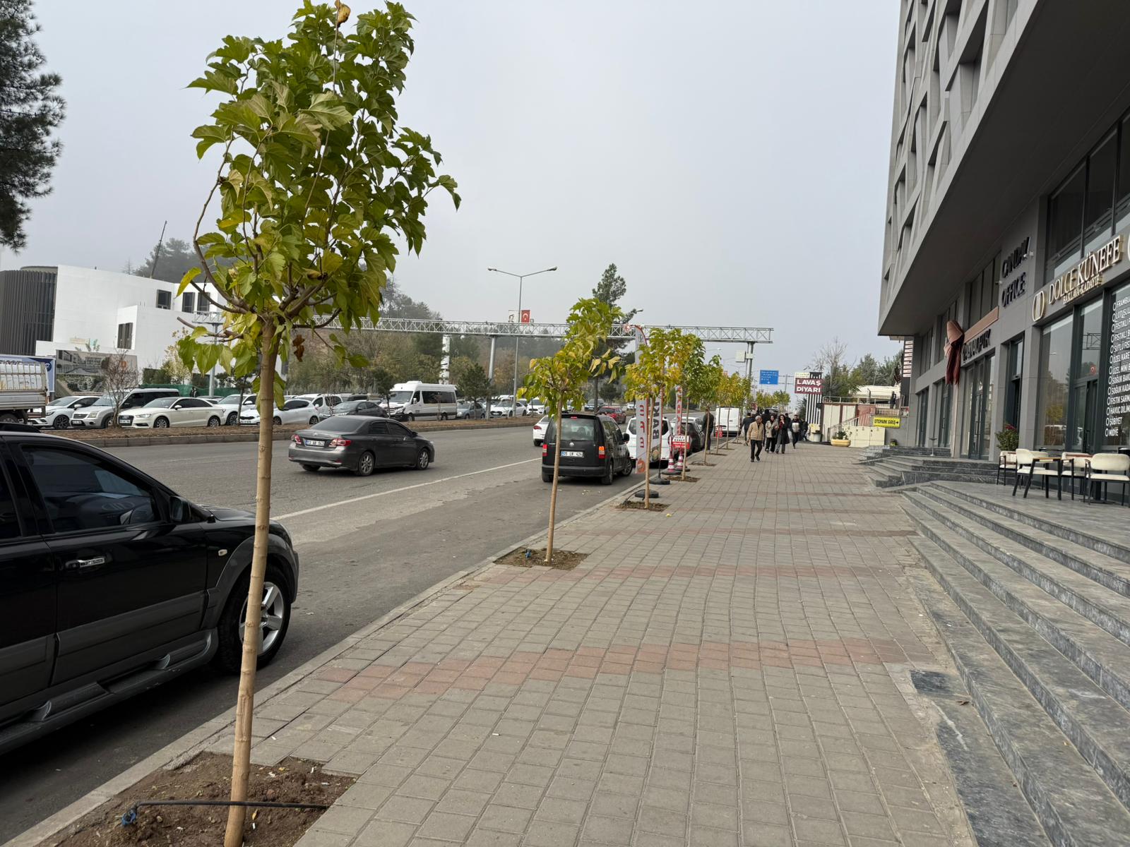 Turgut Özal Bulvarı’nda Kavşak Düzenlemesi ve Ağaçlandırma