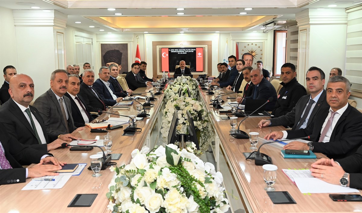 İl Afet Risk Azaltma Planları Değerlendirildi