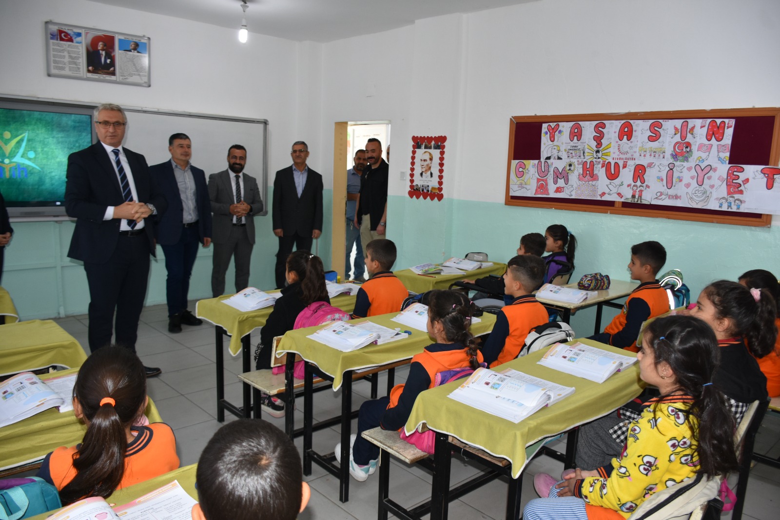İl Müdürü Yaşar Ciğer’den Balpınar’da Okul Ziyaretleri