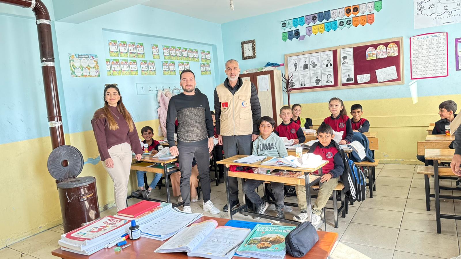 Cansuyu Derneği’nden Dere Köyü’nde Kışlık Destek