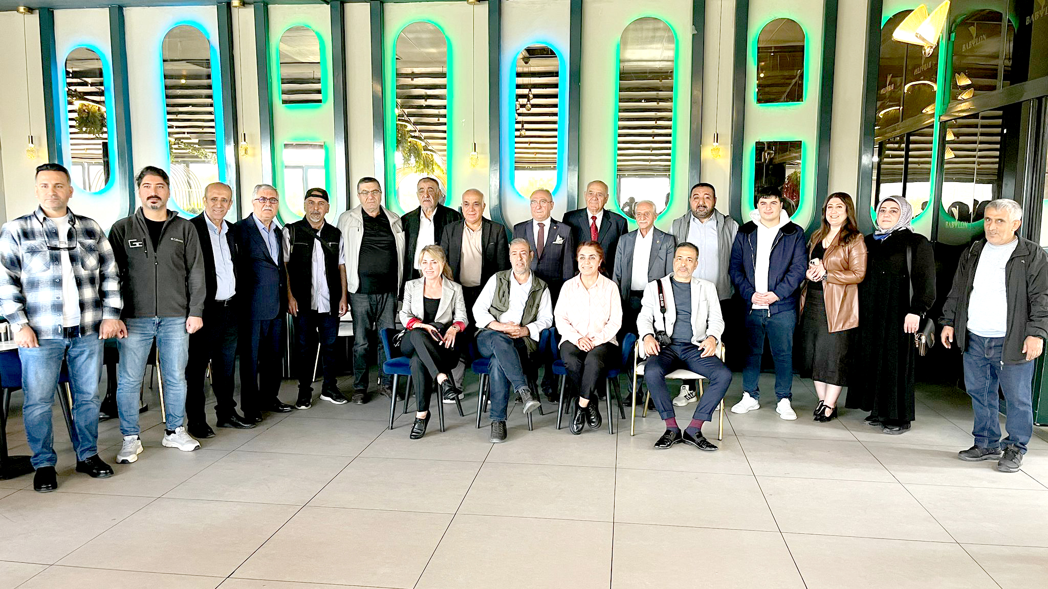 Batman Emekliler Derneği Basın Mensuplarıyla Buluştu