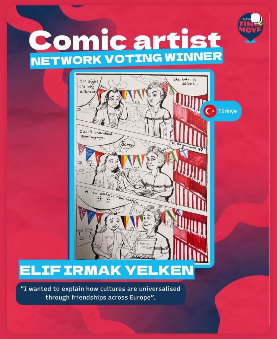 Avrupa Çapında Dostluk Temalı Yarışmada Batmanlı Öğrenci Birinci oldu