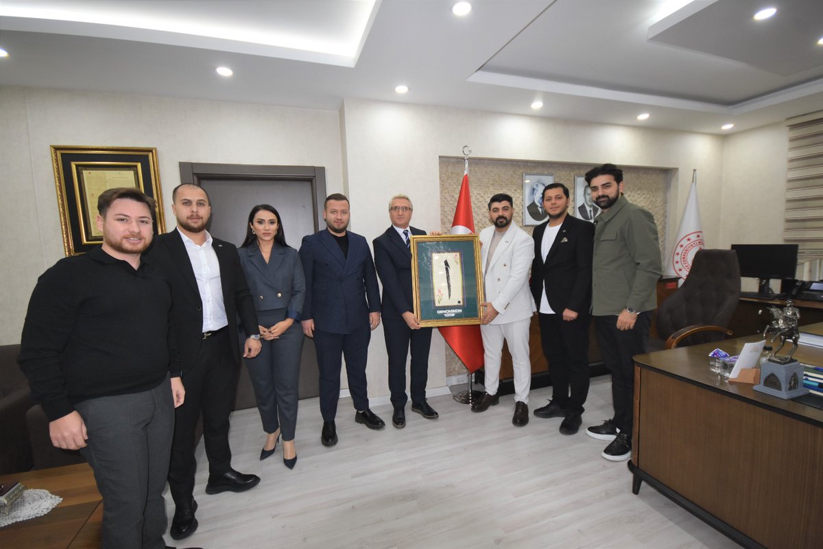 Genç ASKON’dan İl Milli Eğitim Müdürü Ciğer’e Ziyaret