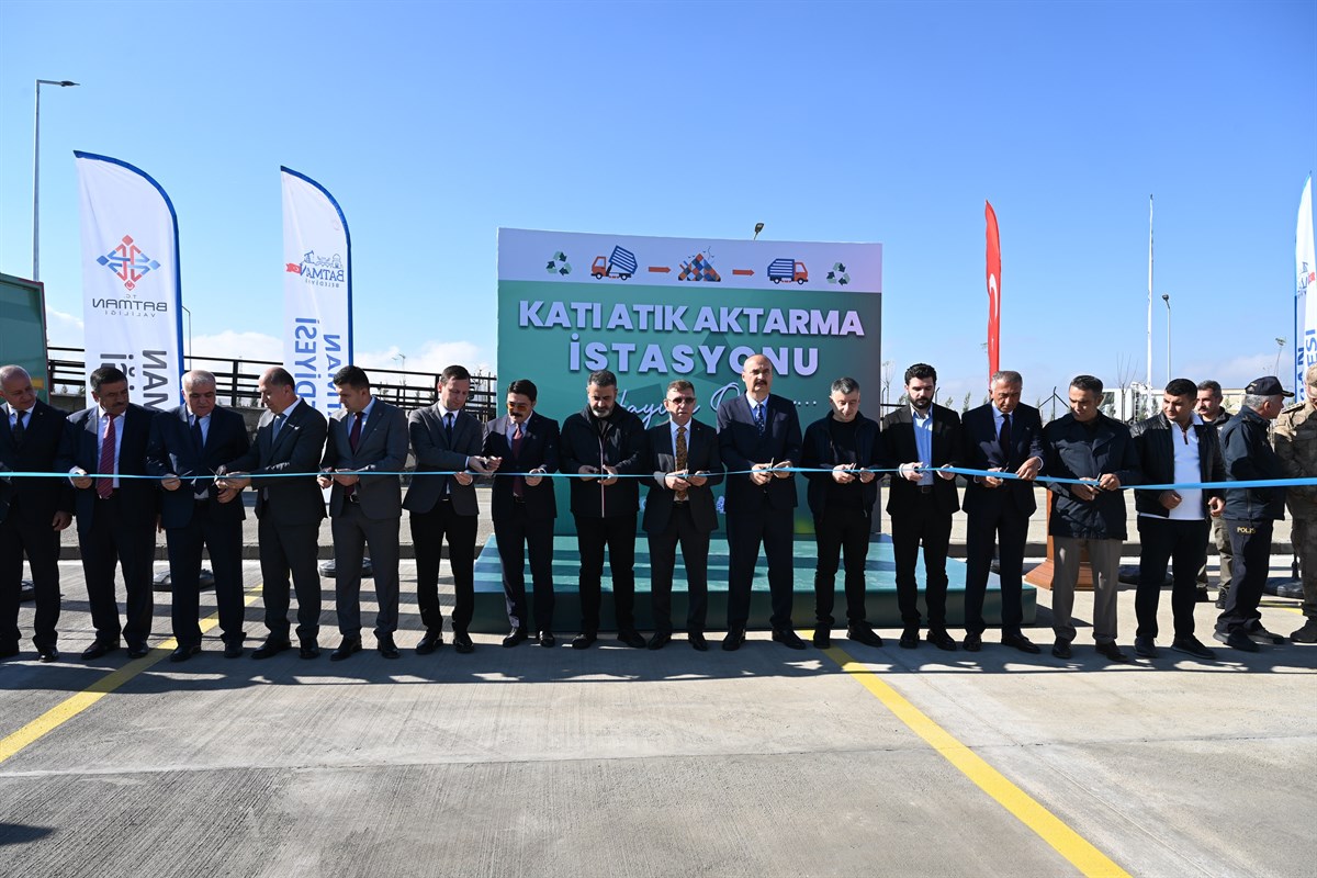 Katı Atık Aktarma İstasyonu Hizmete Açıldı