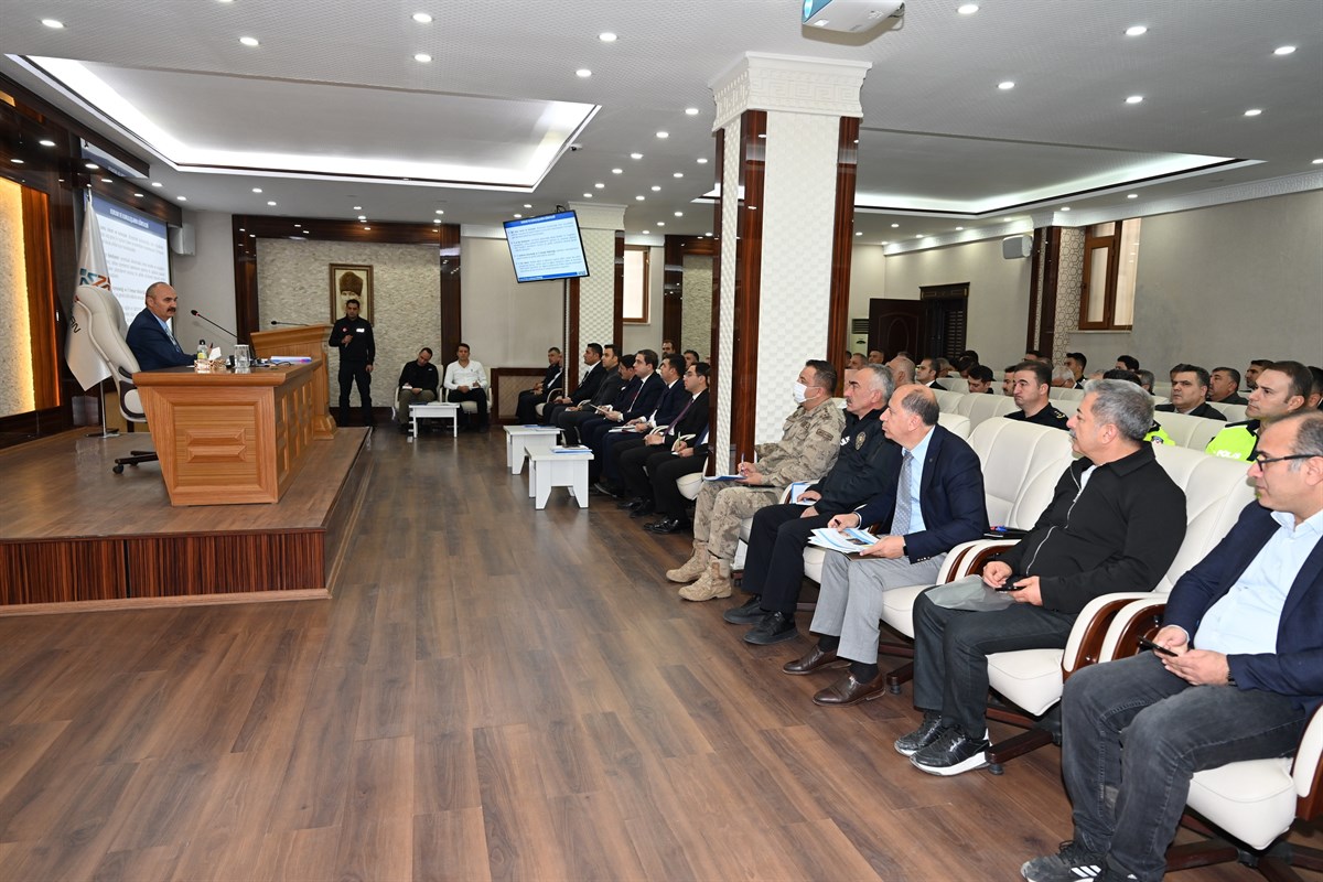 Kış Mevsimi Trafik Tedbirleri Toplantısı yapıldı