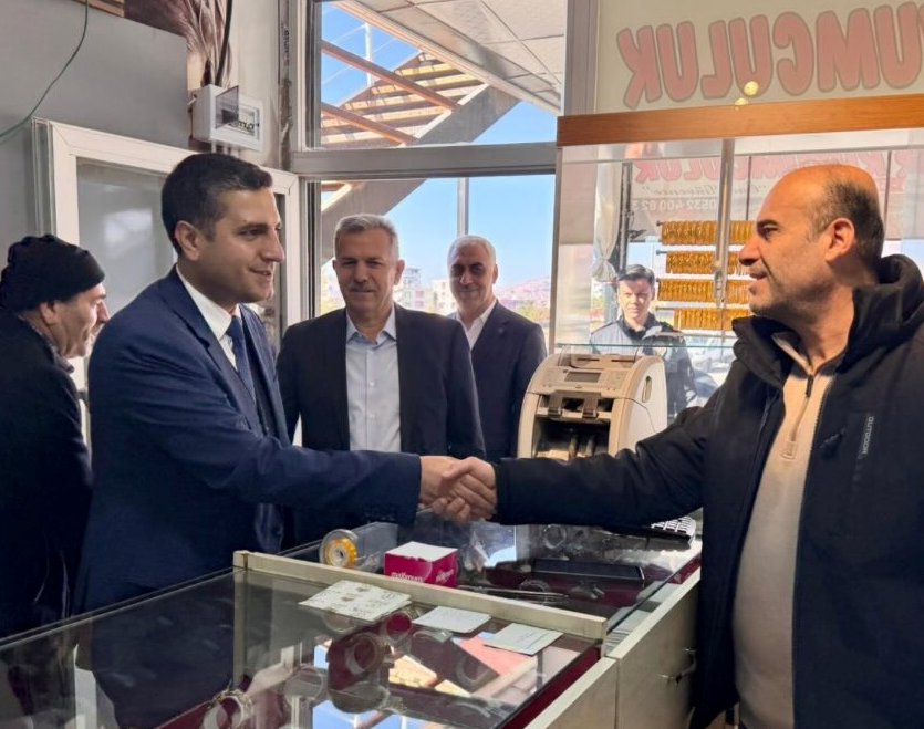 Kozluk Kaymakamı Böçkün’den Esnaf Ziyareti