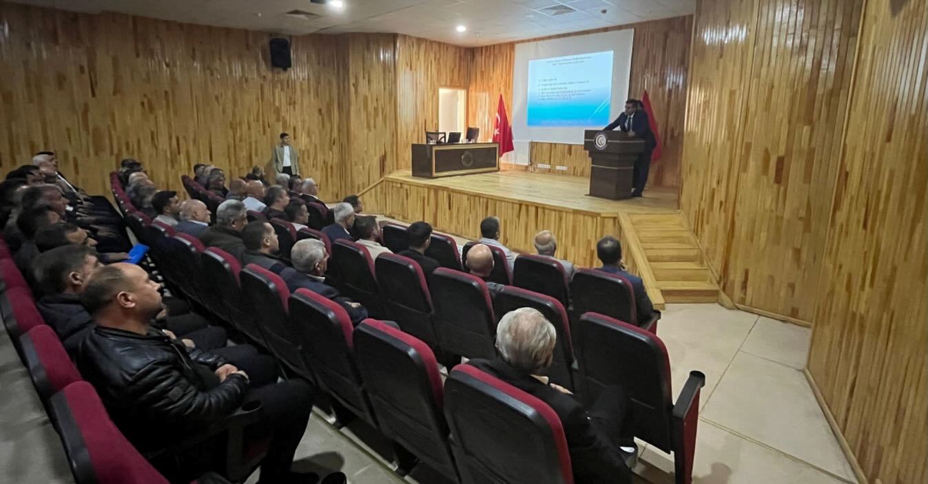 Kozluk’ta Köylere Hizmet Götürme Birliği Kasım Ayı Meclis Toplantısı Yapıldı