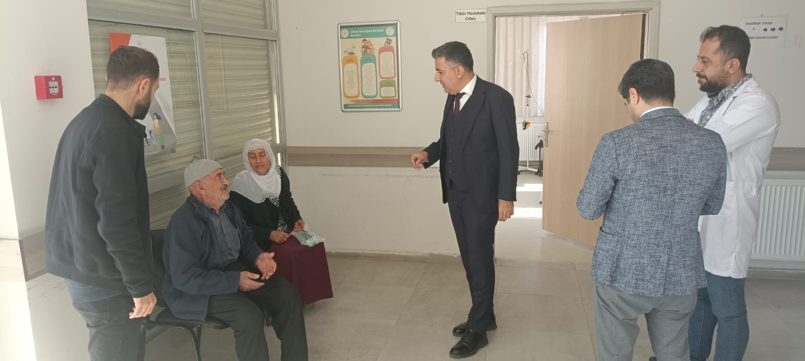 Müdür Solmaz, Sason Yücebağ Aile Sağlığı Merkezini Ziyaret Etti