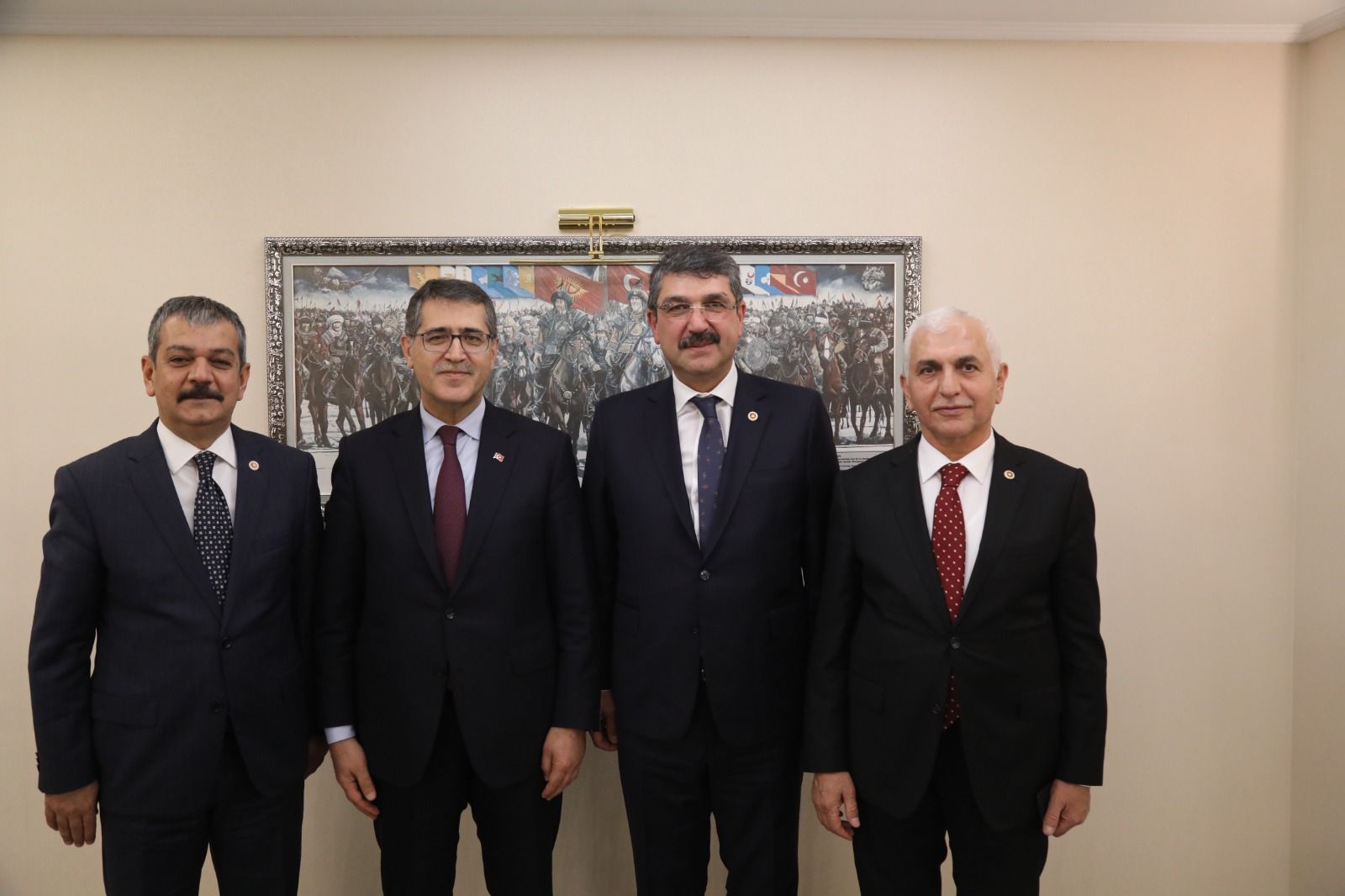 Nasıroğlu, Strateji ve Bütçe Başkanı Şenel’i Ziyaret Etti