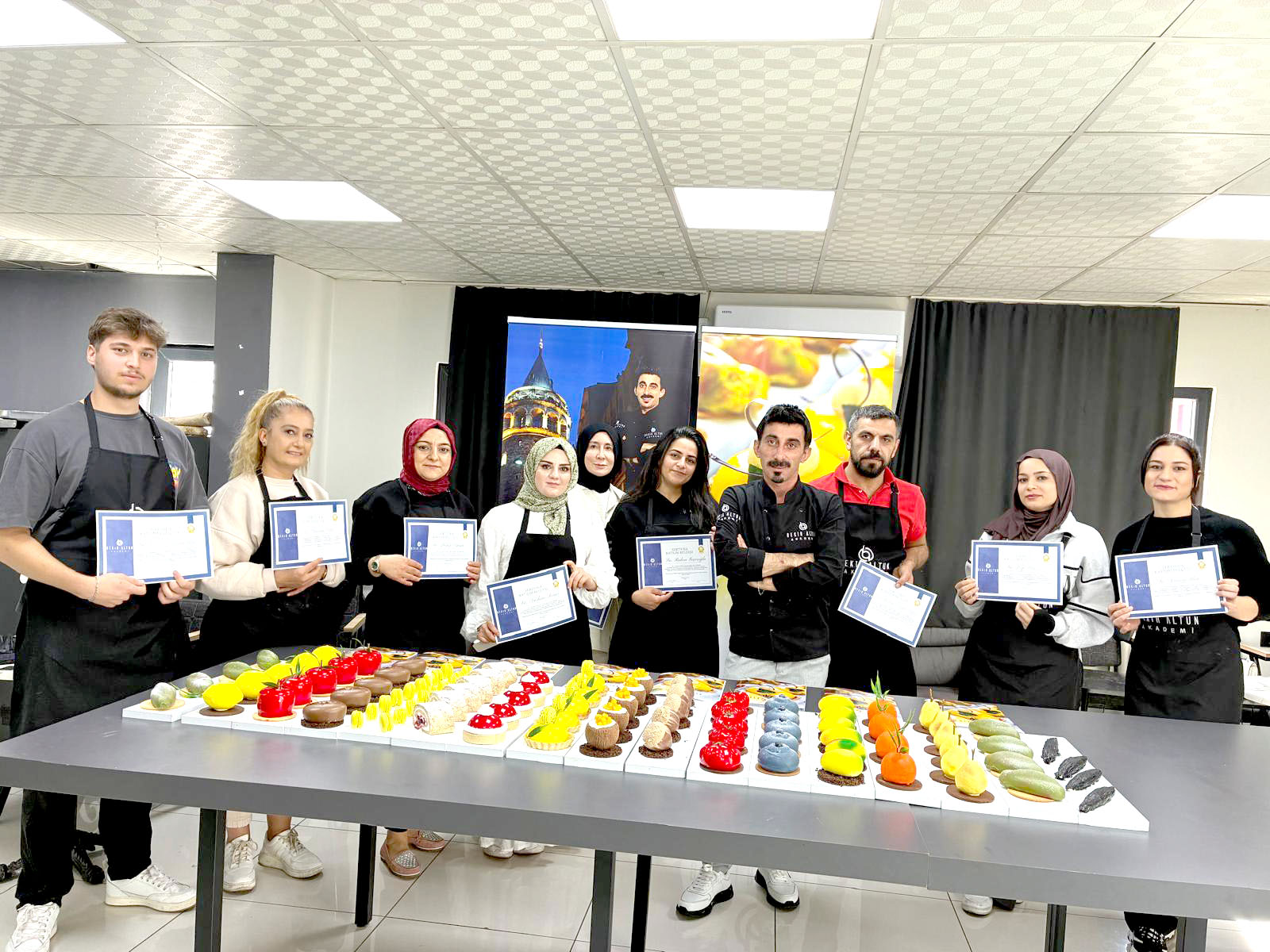 Batman’da Fransız usulü pasta eğitimi