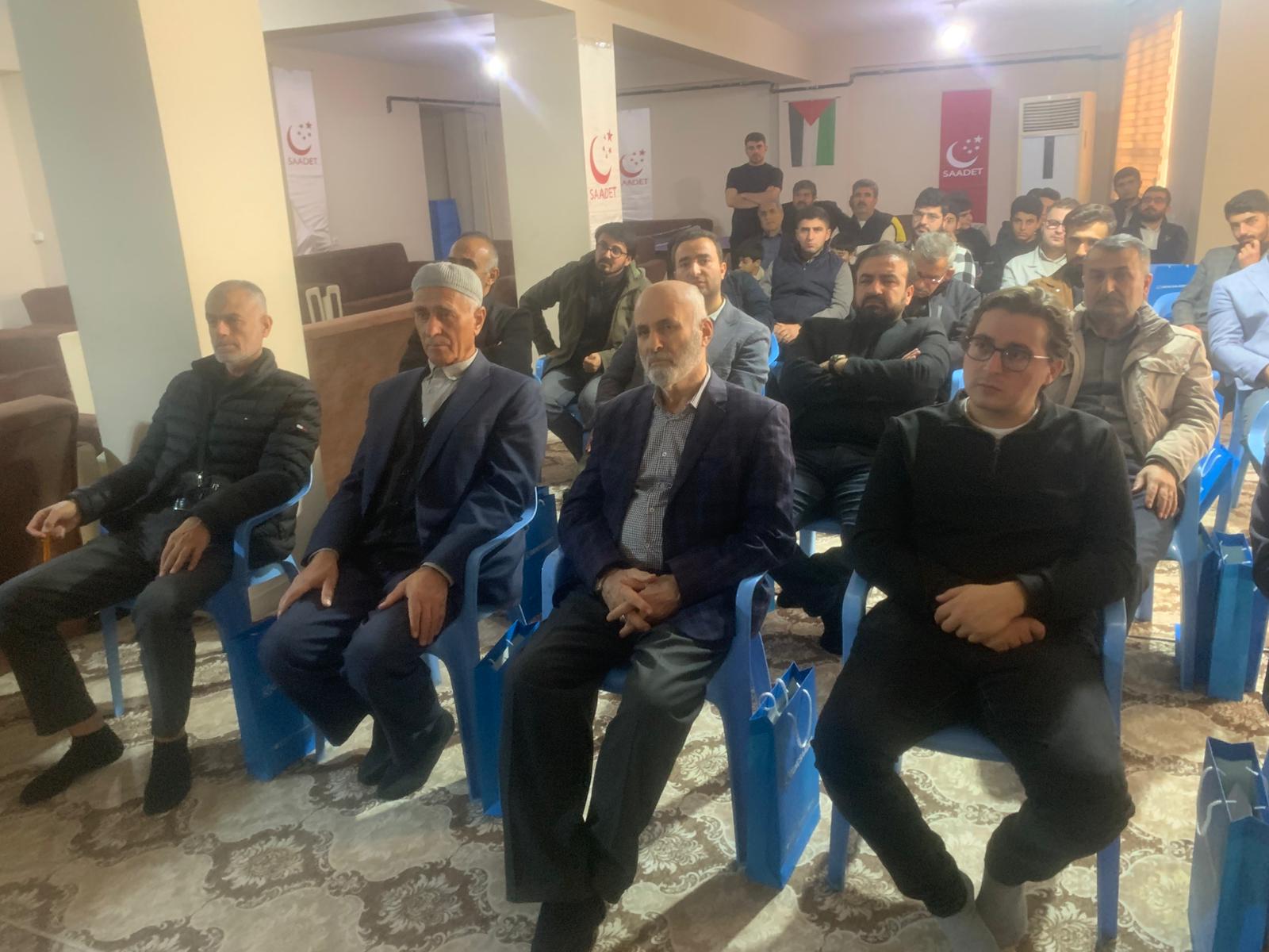 Saadet Partisi Eğitim Çalışmalarını Hız Kesmeden Sürdürüyor