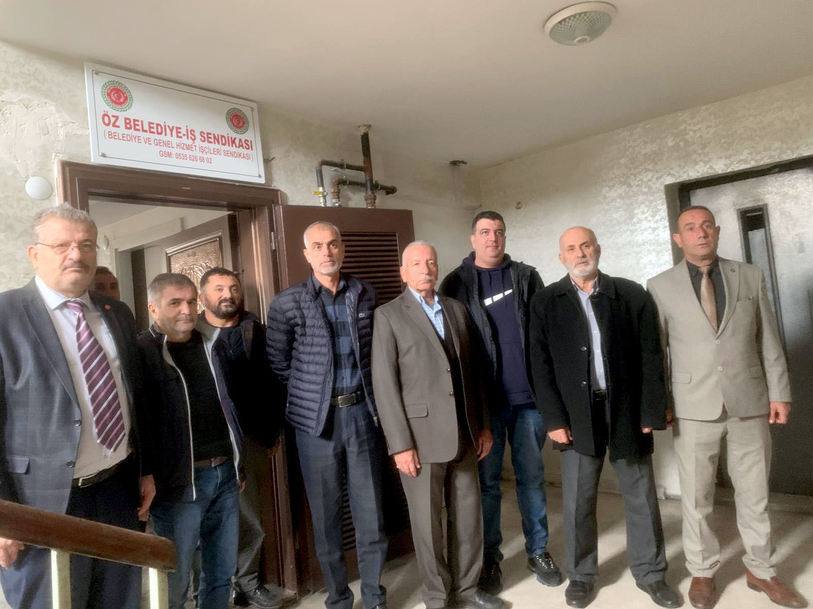 Saadet Partisinden Öz Belediye-İş Sendikasına ziyaret