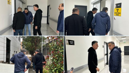 İl Sağlık Müdürü Solmaz’dan Hastanede Fırtına Sonrası İnceleme