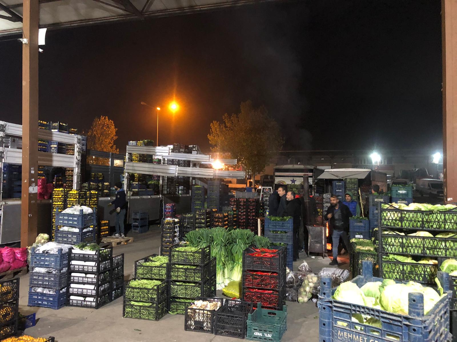 Batman Sebze ve Meyve Hali’ne 142 Bin Ton Gıda Girişi