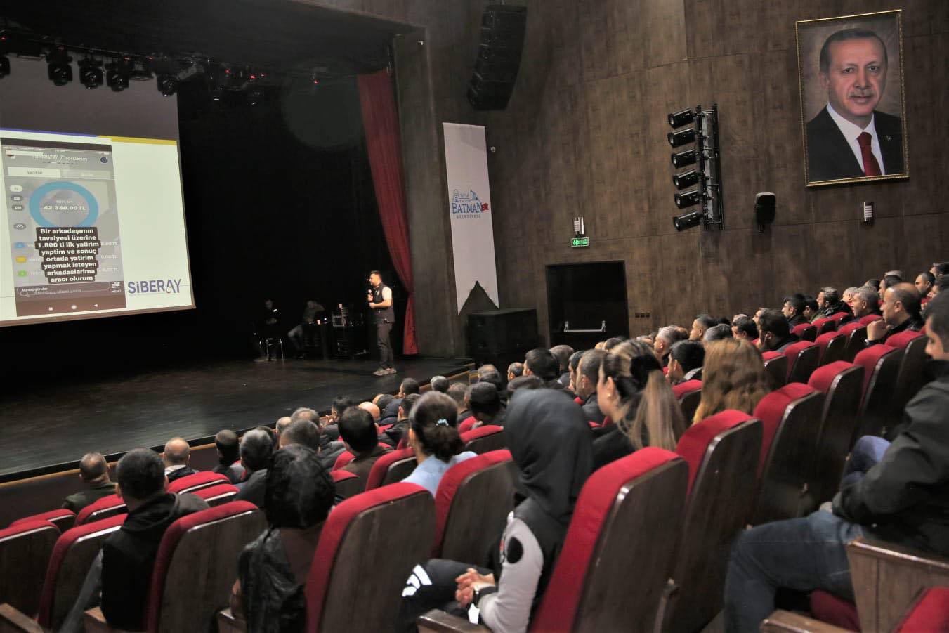 Güvenlik Görevlilerine Siberay eğitimi verildi