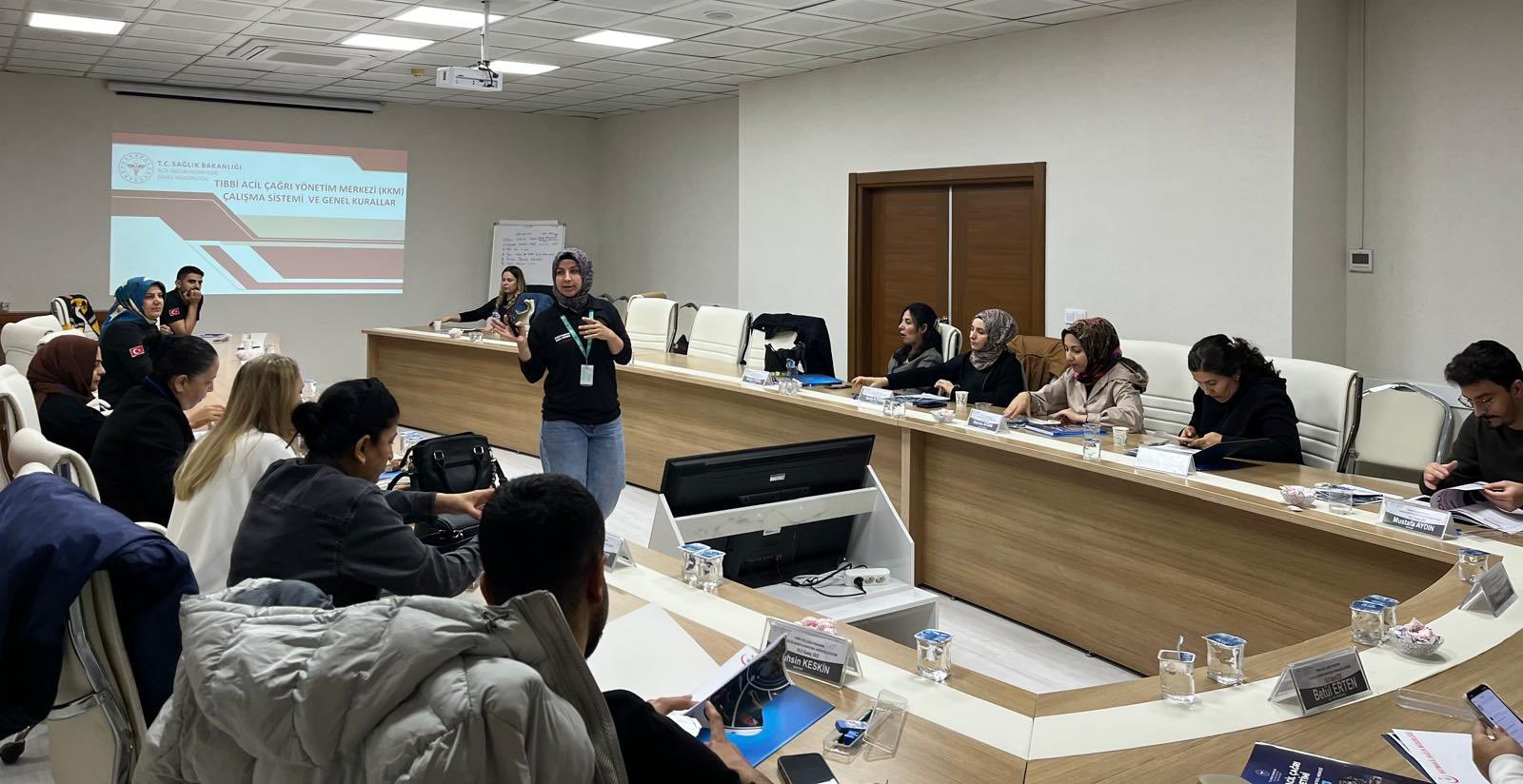 Tıbbi Acil Çağrı Yönetimi Eğitimi Düzenlendi