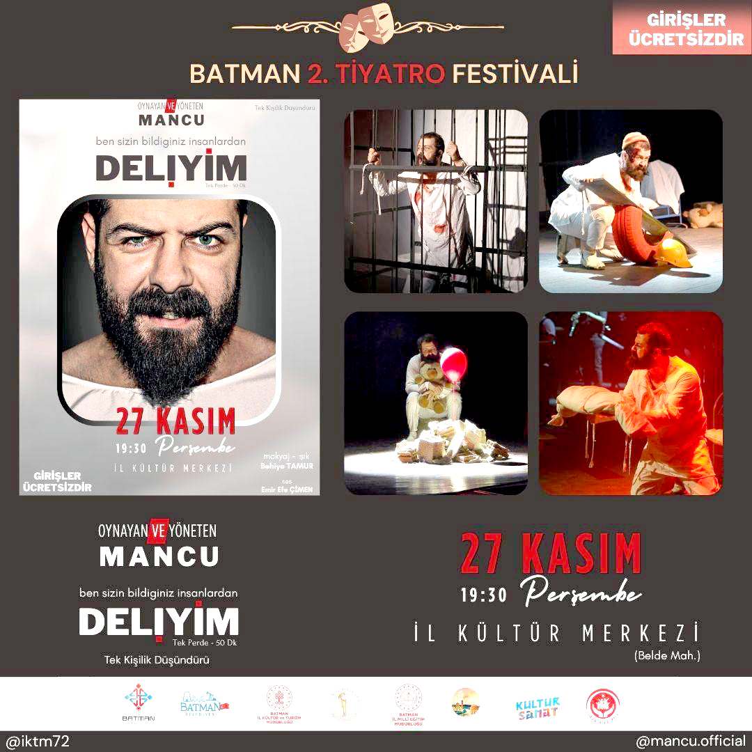 Batman 2. Tiyatro Festivali’nde Final Perdesi Açılıyor