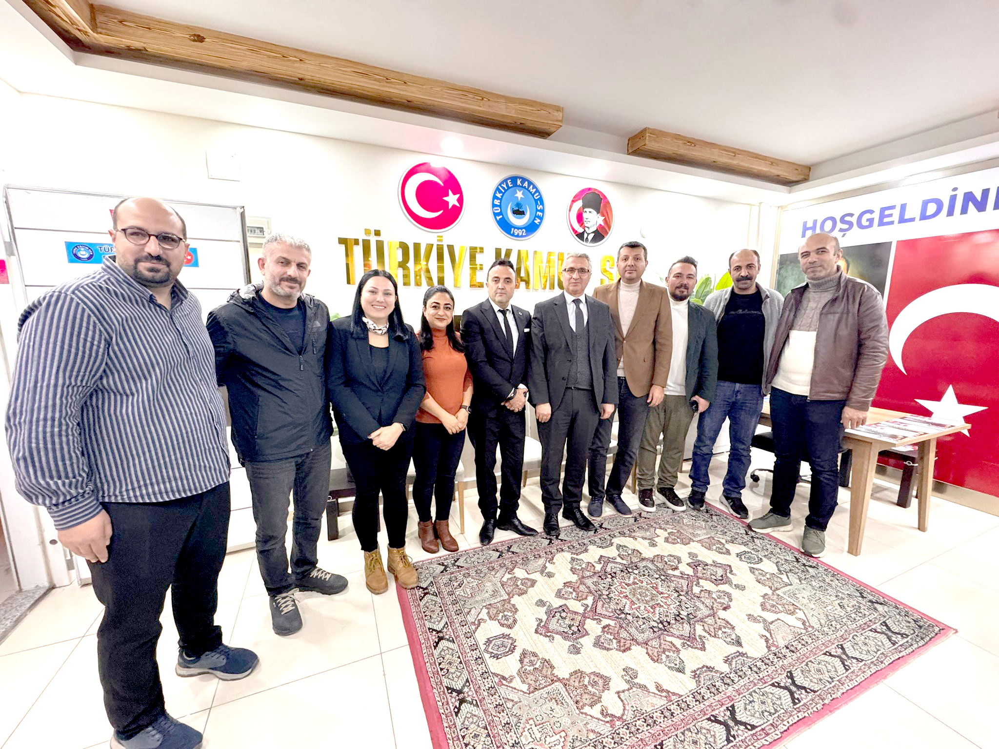 Müdür Ciğer’den Türk Eğitim-Sen’e ziyaret