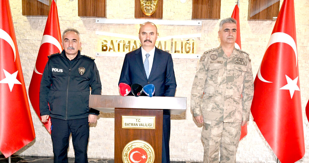 Vali Canalp ‘Batman Türkiye’nin en huzurlu ili oldu’