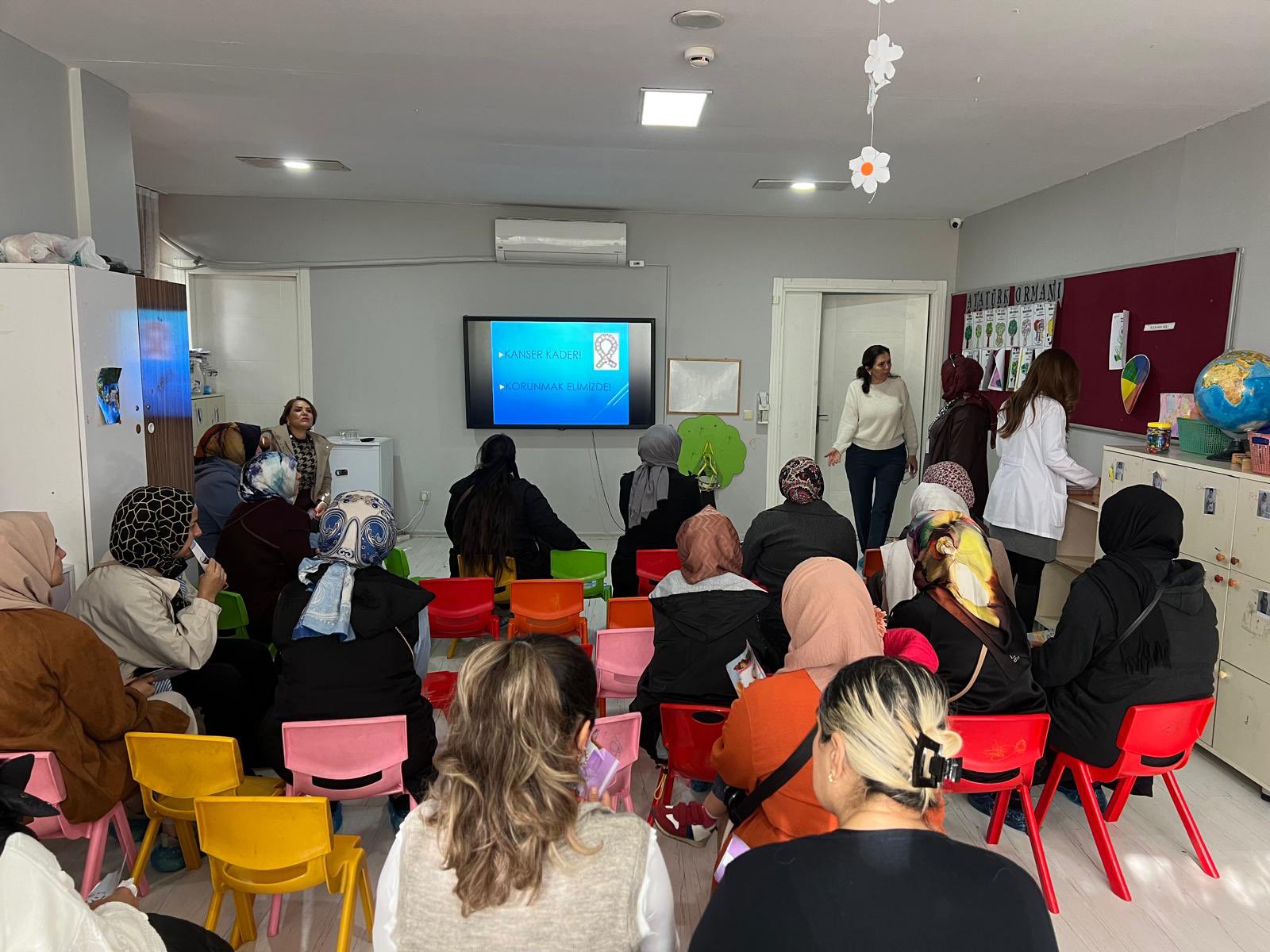 Velilere Kanser Taramaları Eğitimi
