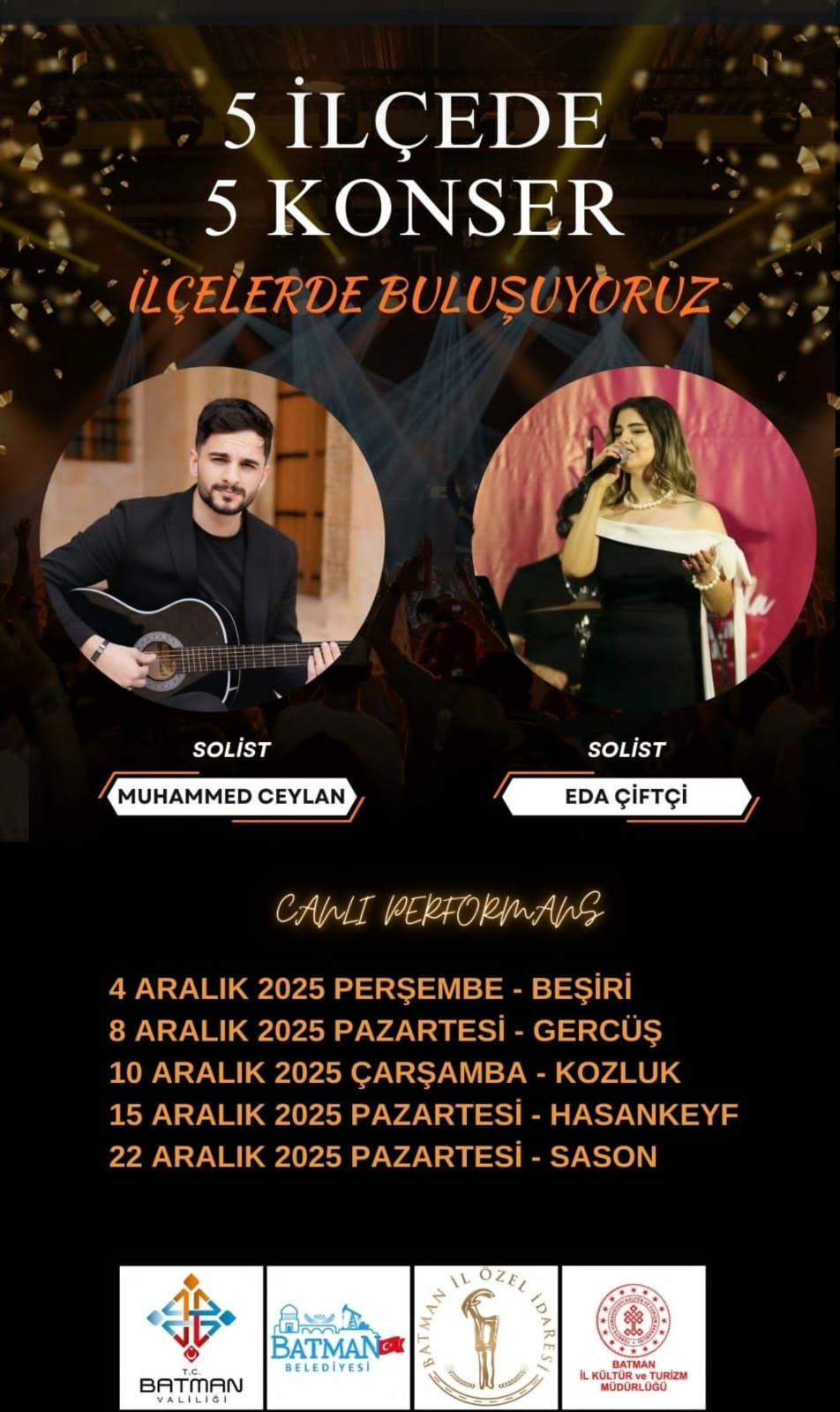İlçelerde Konser Etkinliği başlıyor