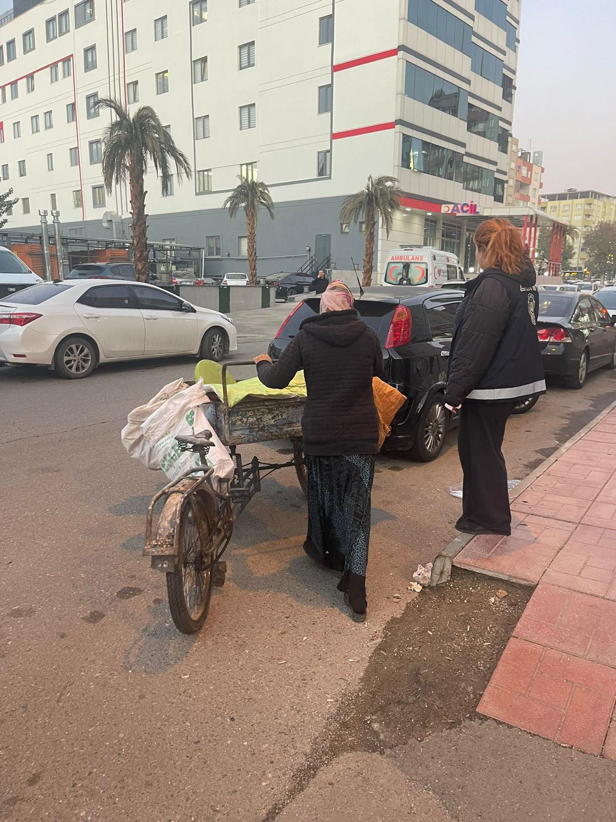 Dilencilere geçit şok