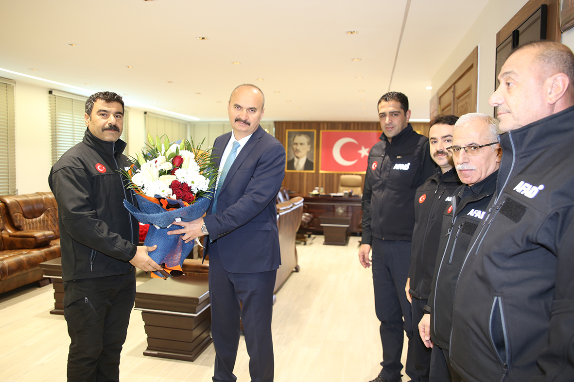 AFAD’ın kuruluş yıl dönümünde anlamlı ziyaret