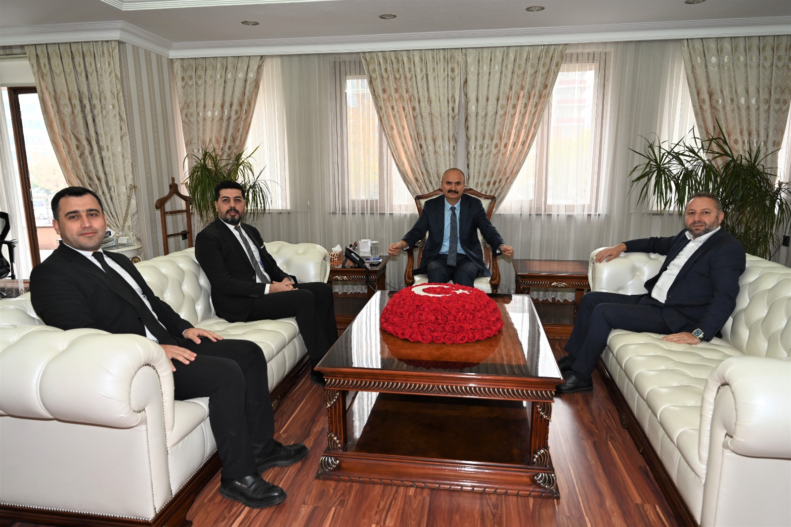 Baro Başkanından Vali Canalp’a ziyaret