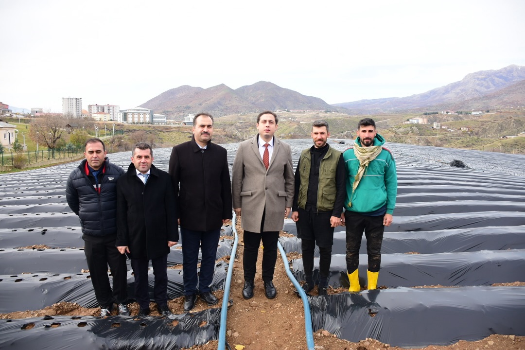 Kaymakam Başar’dan Sason Çileği Üreticilerine Ziyaret