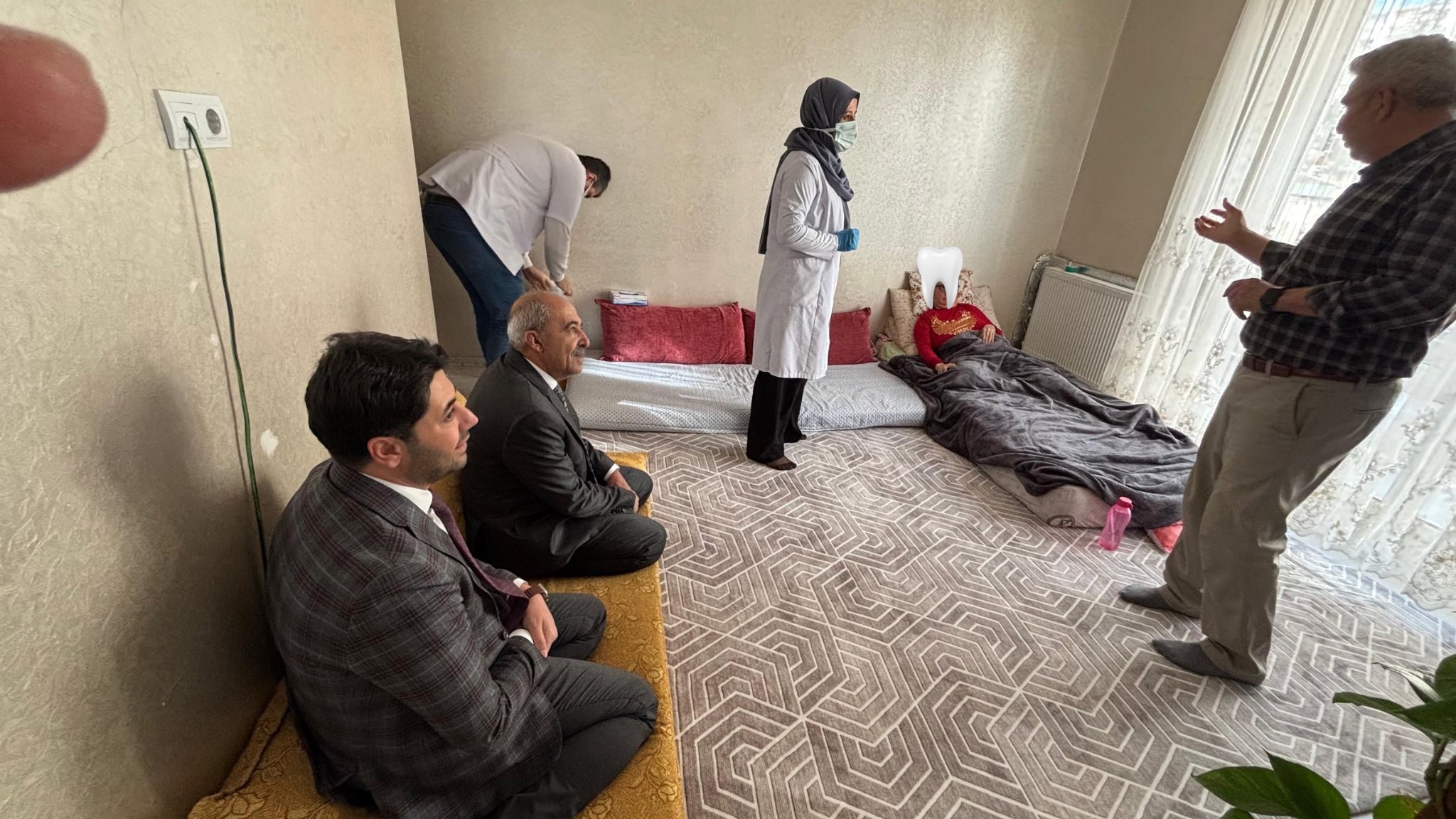 Ağız ve Diş Sağlığı Hastanesinden Evde Sağlık Hizmeti Ziyareti