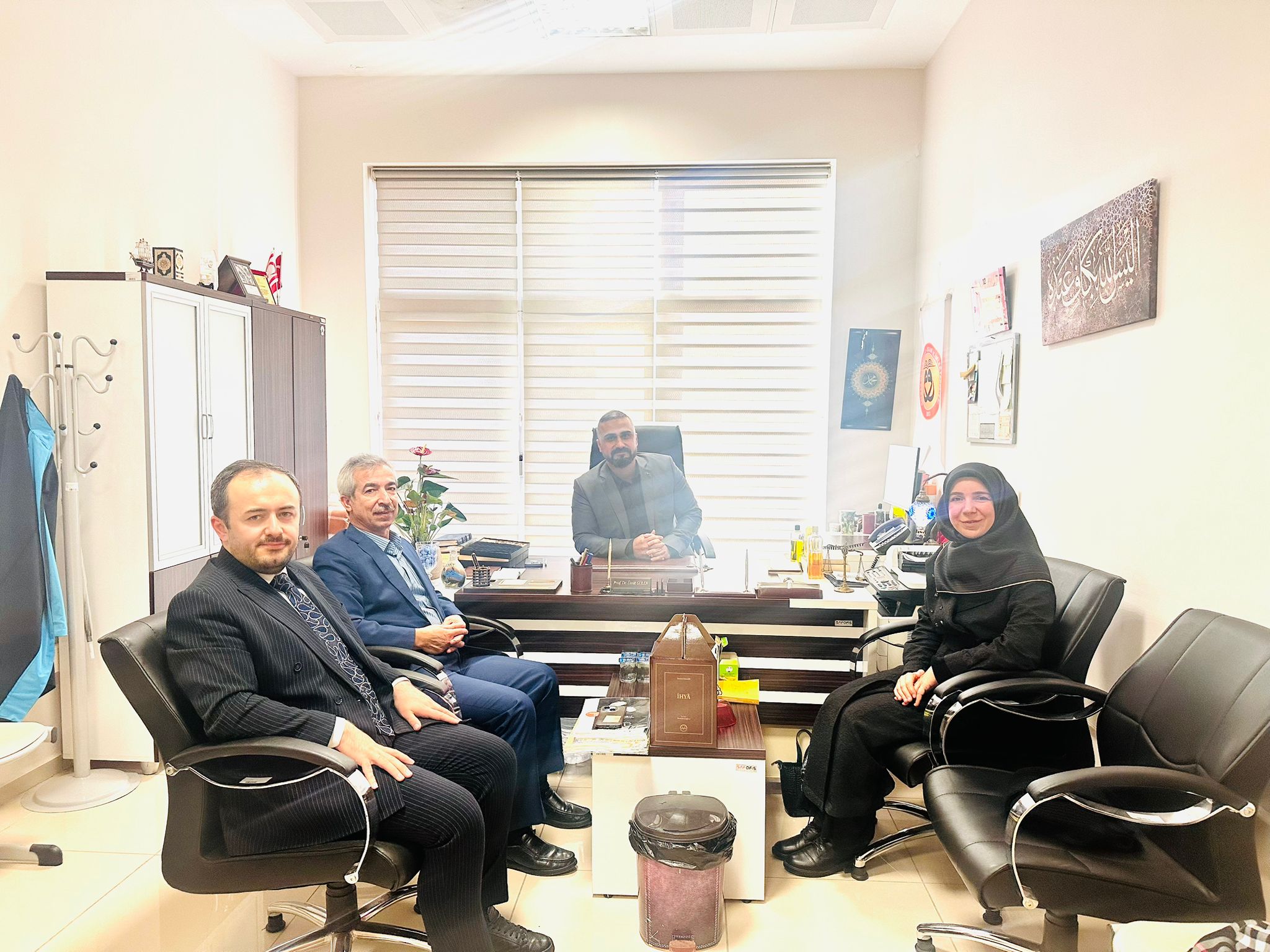 Diyanet Gençlik Ekibinden Prof. Dr. Ümit Güler’e hayırlı olsun ziyareti