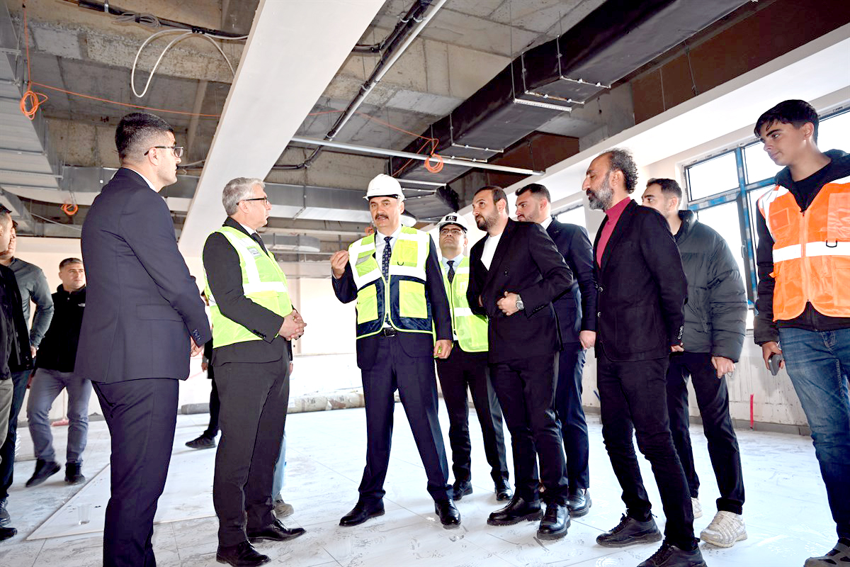 Vali Canalp, Eğitim yatırımlarını yerinde inceledi