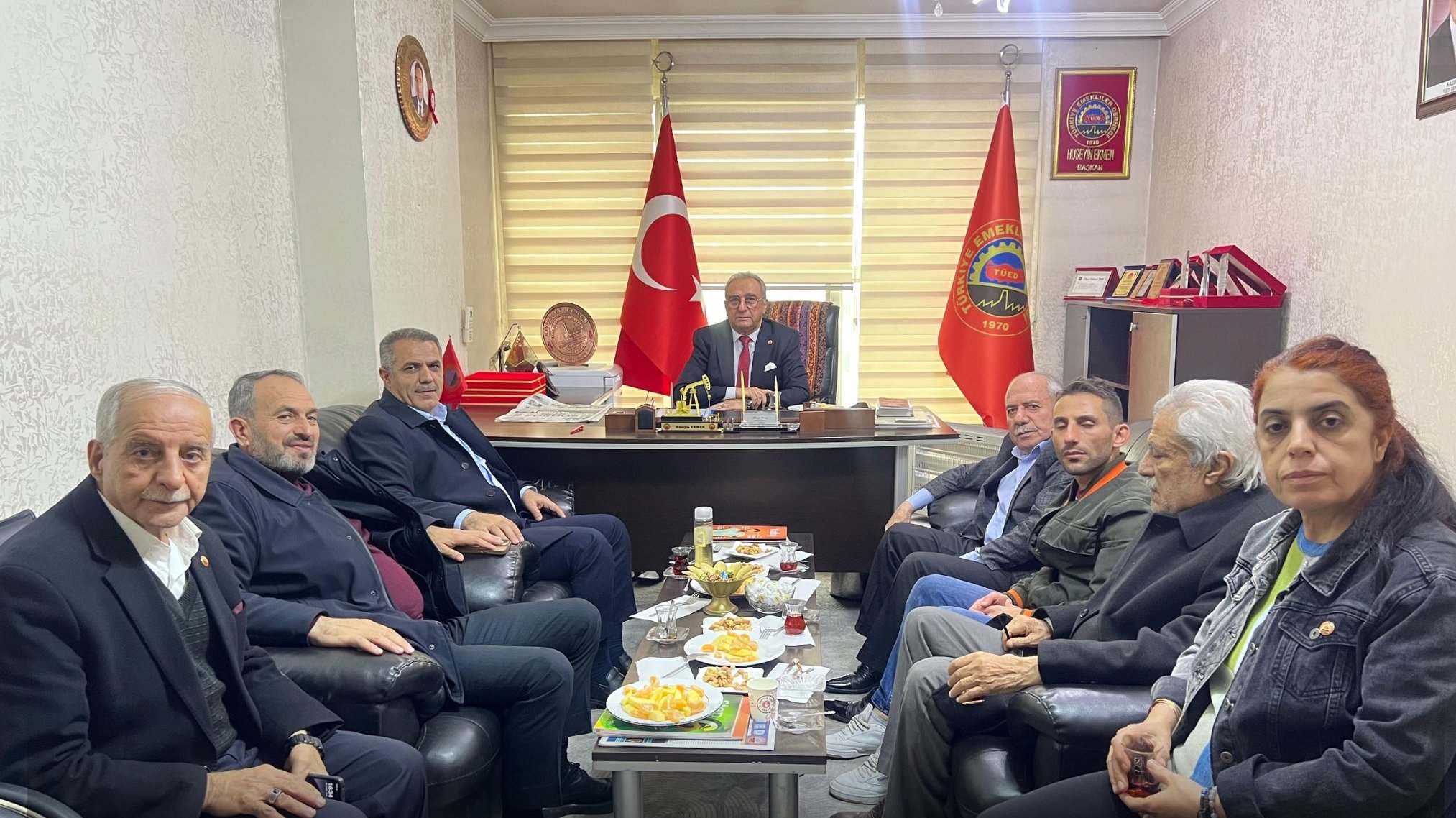 Şansi’den Emekliler Derneğine Ziyaret