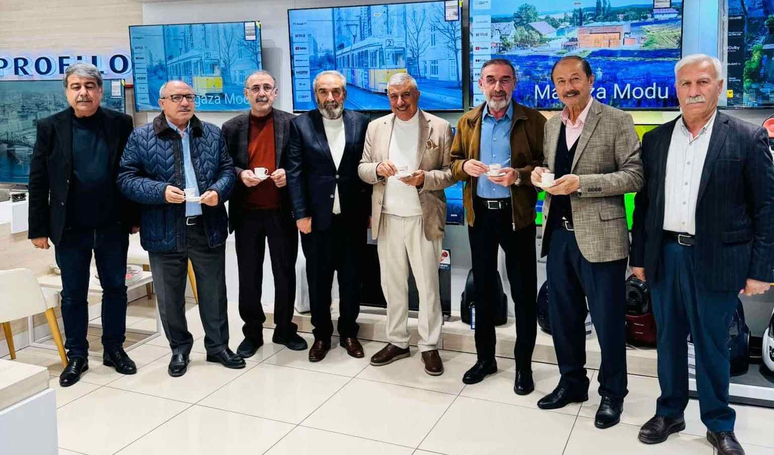 Eski Milletvekili Faris Özdemir’den Recebanlılar Derneği’ne ziyaret