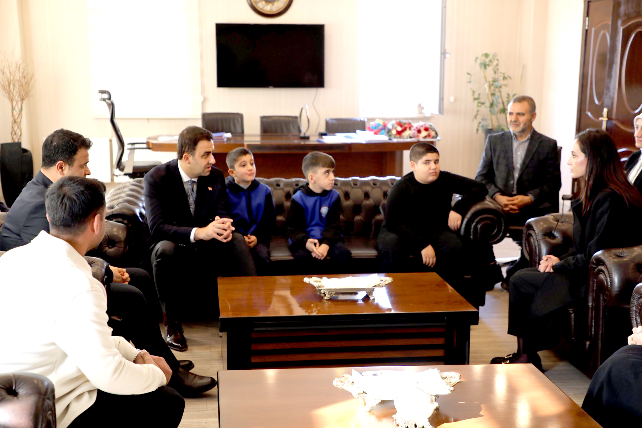 Kaymakam İmrak’tan Engelliler Günü’nde anlamlı buluşma