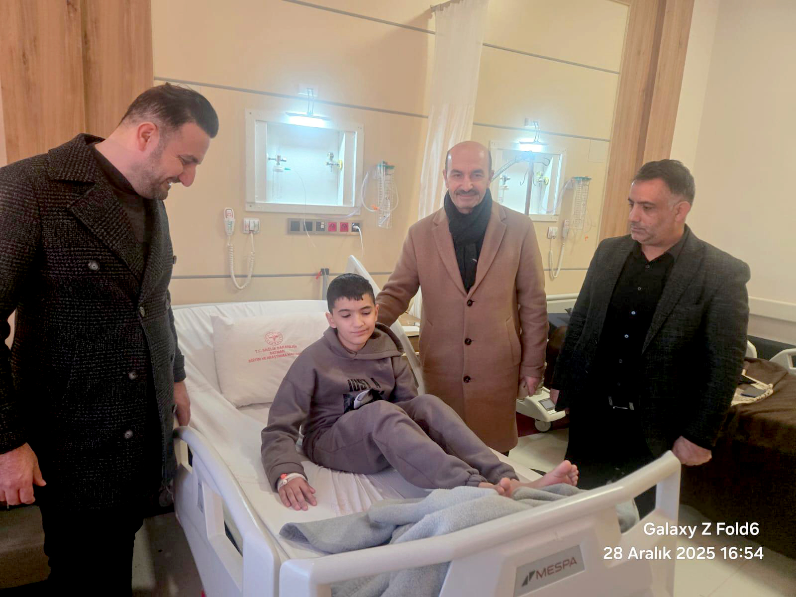 İl Başkanı Şansi’den Hasta Muhammed Eyüp Arı İçin Hızlı Müdahale