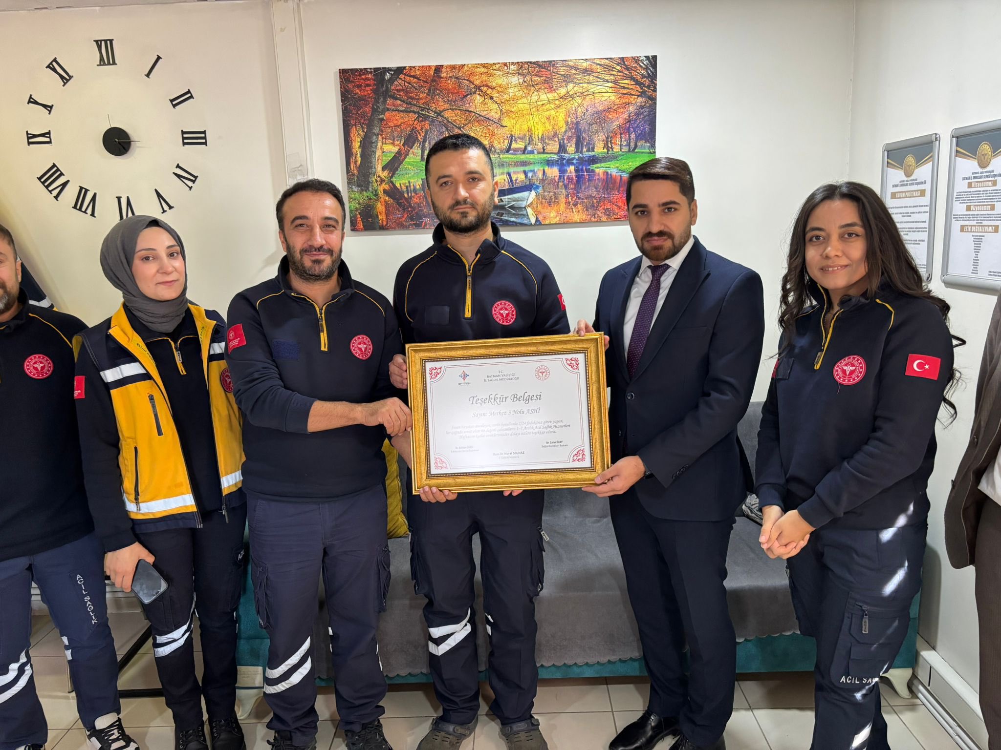 Acil Sağlık istasyon ziyaretleri gerçekleştirildi