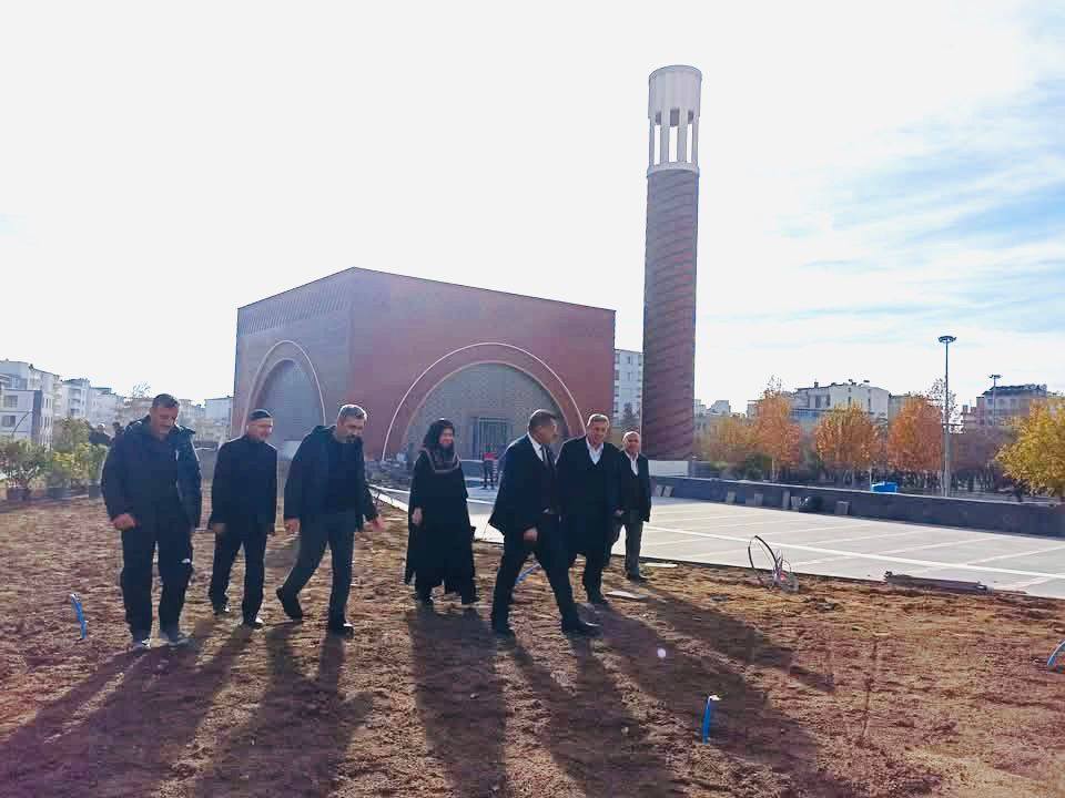 İl Müftüsü Durmuş’tan Kardeşlik Camii İnşaatında İnceleme