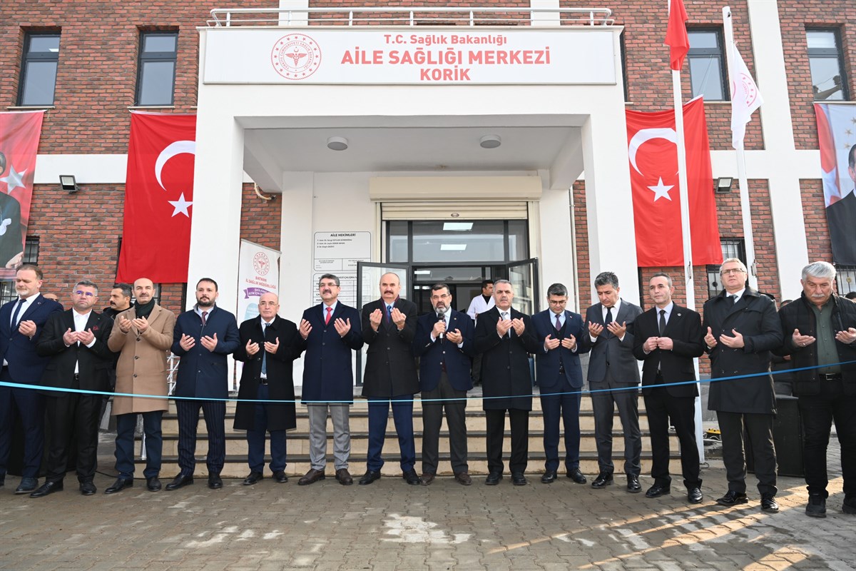 Korik Aile Sağlığı Merkezi Hizmete Açıldı