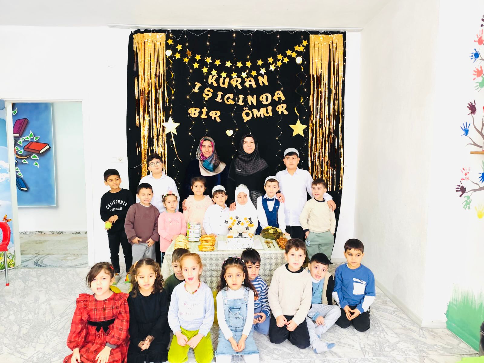 4-6 Yaş Kur’an Kursunda Kur’an’a Geçme Merasimi Düzenlendi