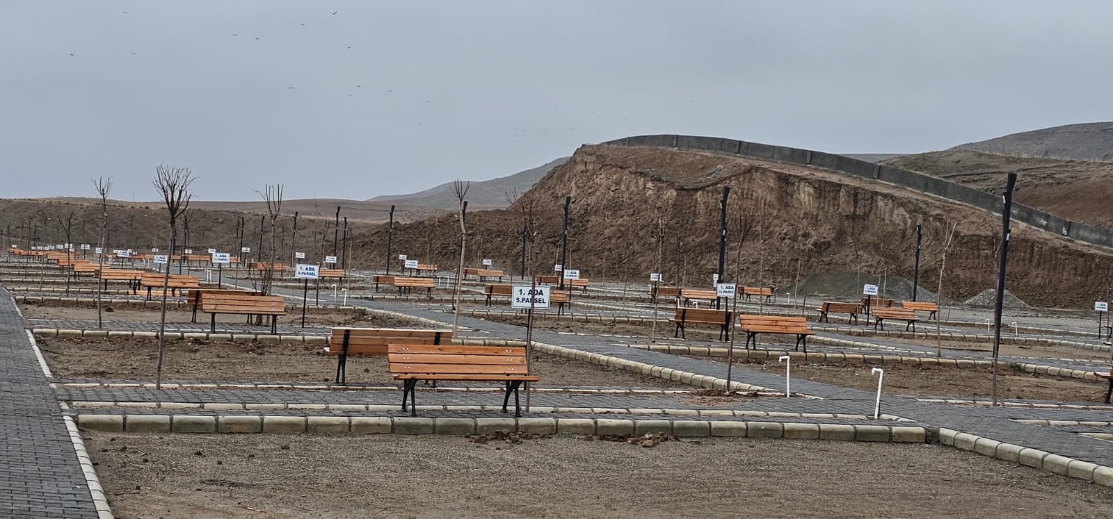 Modern Aile Mezarlığı defin işlemlerine açıldı