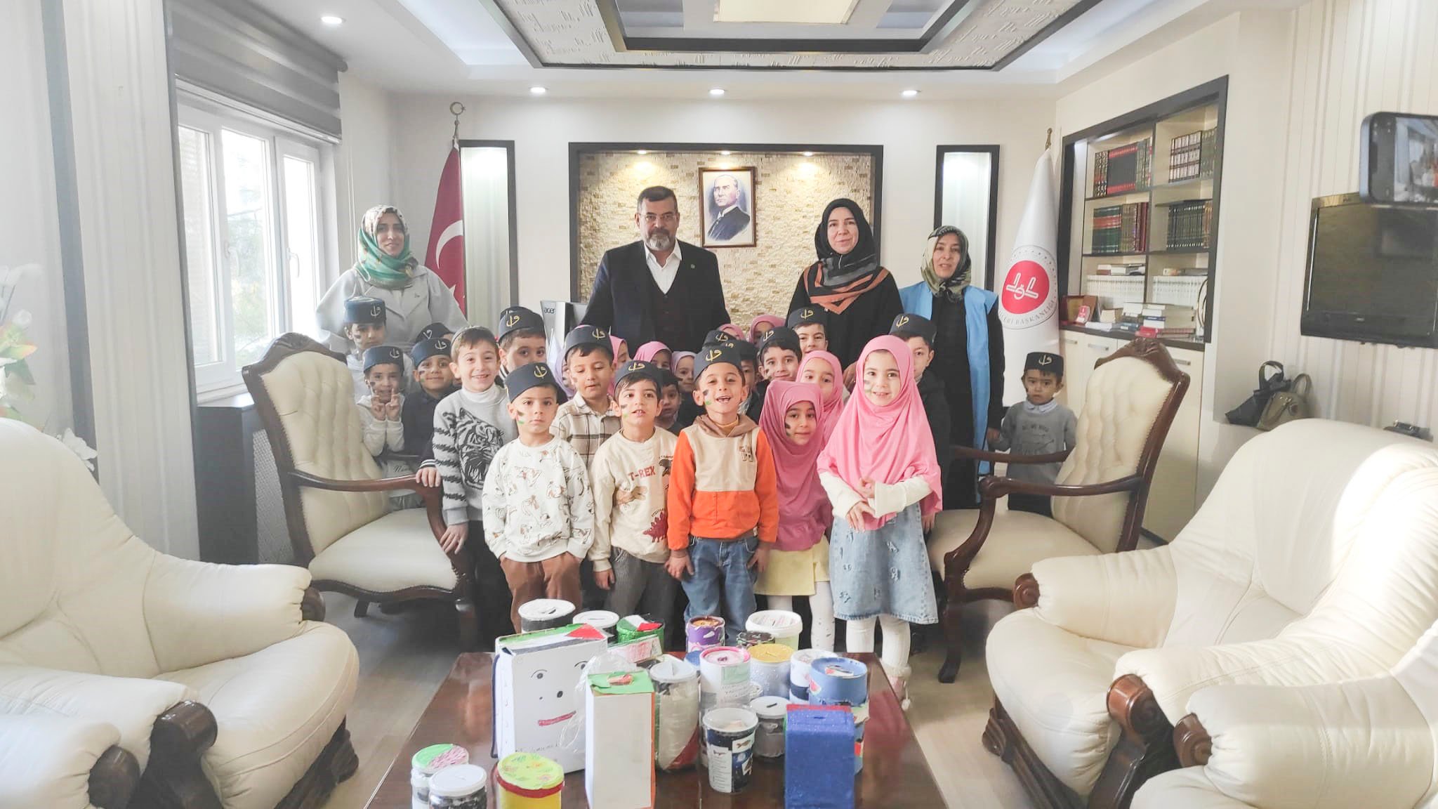 Miniklerden Gazze’ye Destek