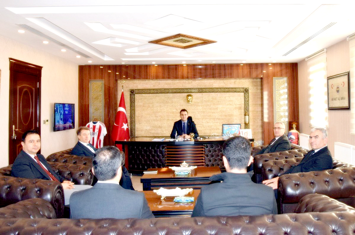 Müdür Ciğer’den Hasankeyf Kaymakamı Mehmet Ali İmrak’a Ziyaret