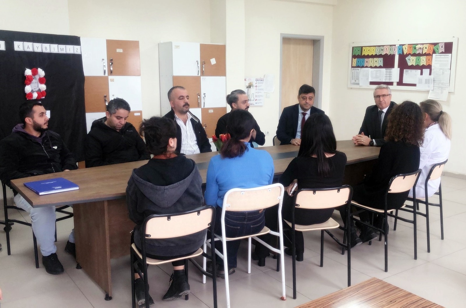 İl Millî Eğitim Müdürü Ciğer’den Artuklu İlkokuluna Taziye Ziyareti