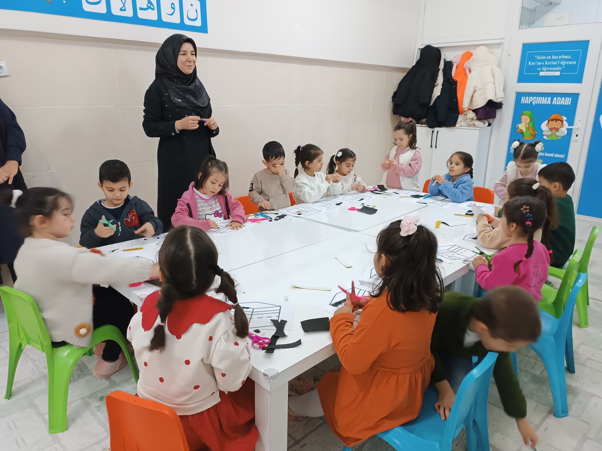 Özdemir’den 4-6 Yaş Kur’an Kurslarına Ziyaret