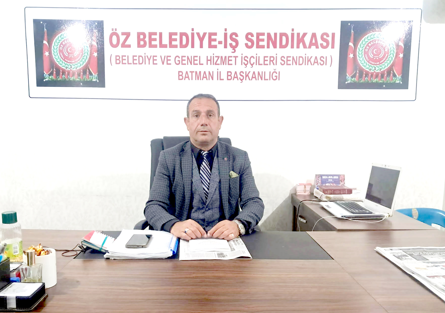 Bir kutlamada Batman Öz Belediye-İş Sendikası’ndan