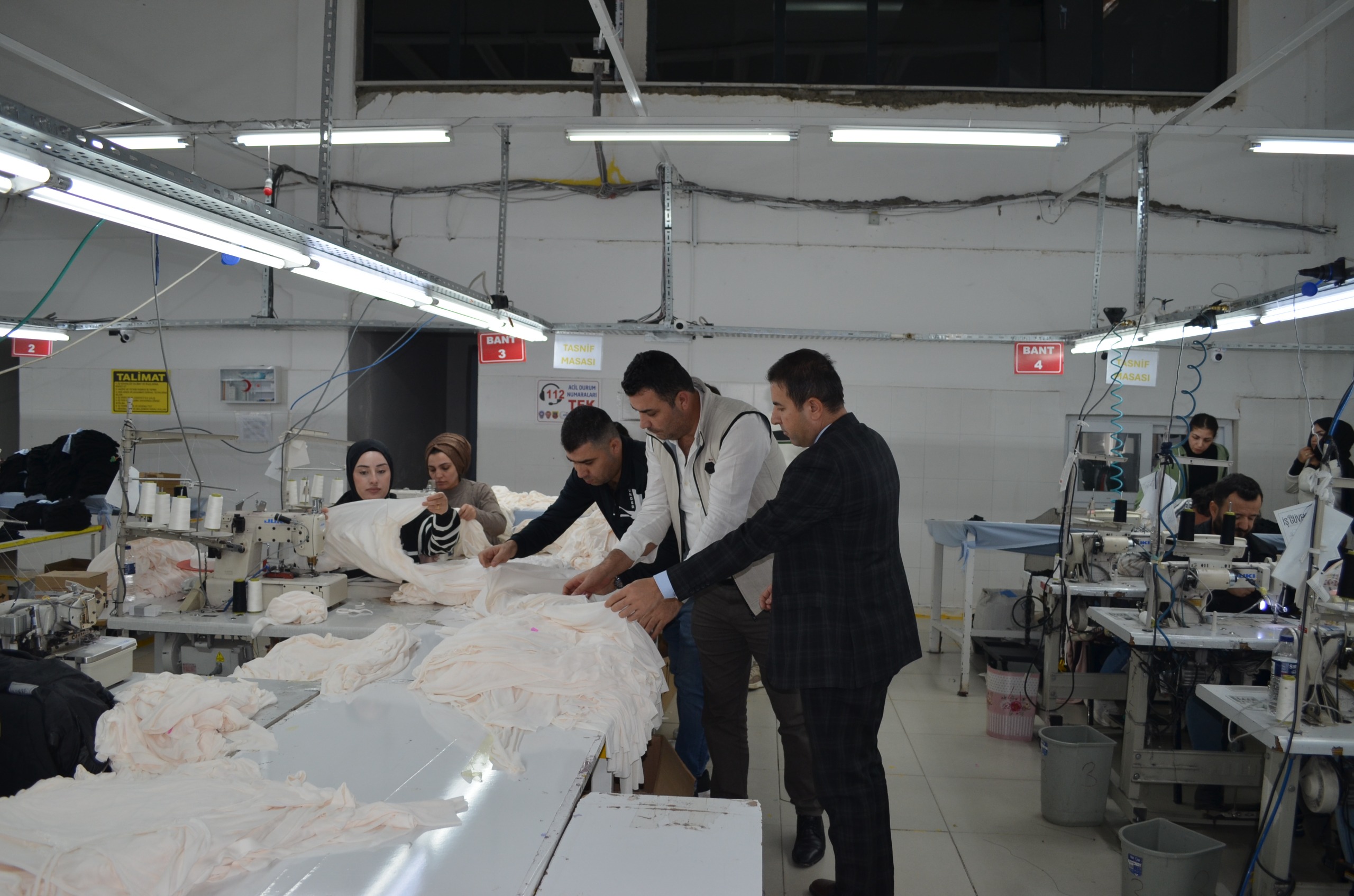 SGK’dan Tekstil İşletmesine Rehberlik Ziyareti