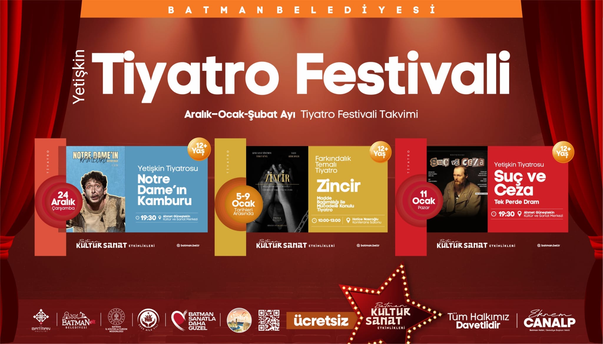 Tiyatro Festivali Sanatseverlerle Buluşuyor