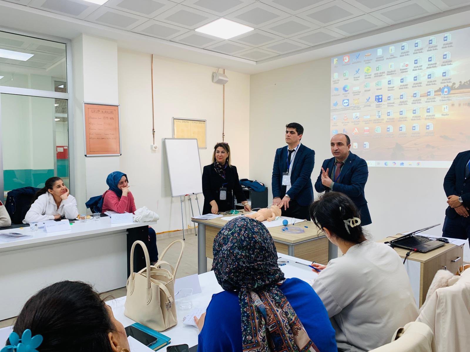 “Yenidoğan Canlandırma Programı Eğitimi verildi